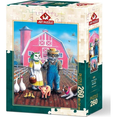 Art Kočičí farmáři 260 dielov
