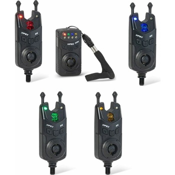 Anaconda sada 4 hlásičov s príposluchom Vipex RS červená, modrá, zelená, žltá