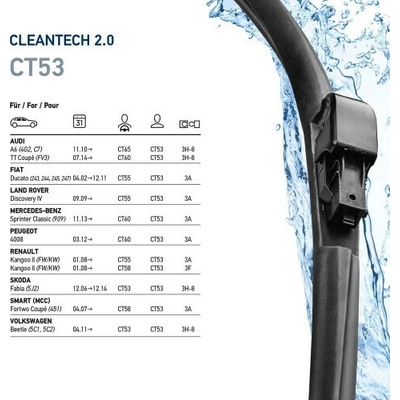 Hella Cleantech 530 mm 9XW 358 053-211