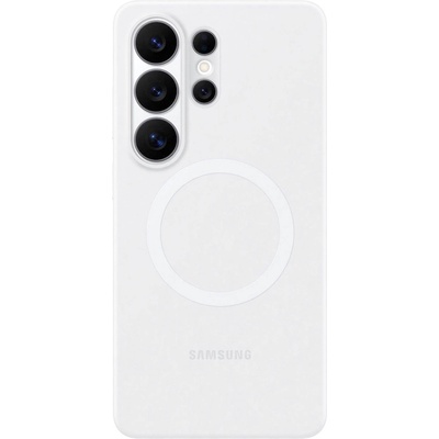 Samsung Оригинален силиконов кейс с Qi2 поддръжка за Samsung Galaxy S26 Ultra - Samsung Silicone Magnet Cover Case EF-ES948CWE (бял) (EF-ES948CWE)