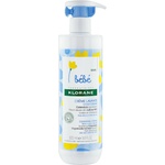 Klorane Bebe Calendula Нежен измиващ крем за коса и тяло, 500 ml