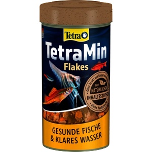 TETRA TetraMin Flakes (Тетрамин Флейкс) е основна храна за всички видове декоративни рибки на люспи