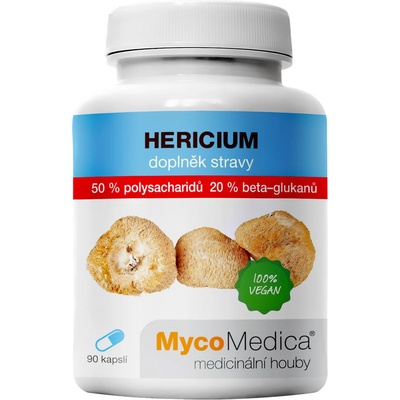 MycoMedica Hericium 50 % 90 kapslí