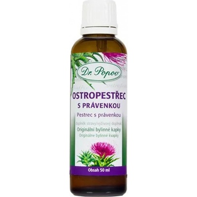 Dr.Popov Ostropestrec s právenkou 50 ml