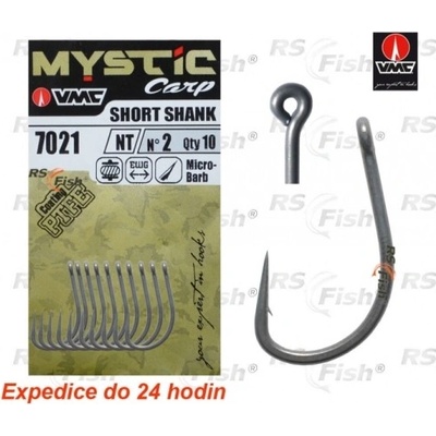 VMC Mystic Carp Short Shank 7021 vel.8 10 ks