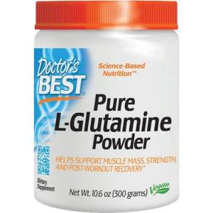 Doctor's Best BEST Pure L-Glutamine Powder [300 грама]
