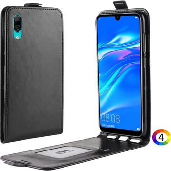 Image 1 of Huawei Enjoy 9 / Y7 Pro (2019) Flip3 Кожен Калъф и Скрийн Протектор