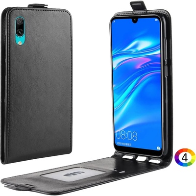 Huawei Enjoy 9 / Y7 Pro (2019) Flip3 Кожен Калъф и Скрийн Протектор