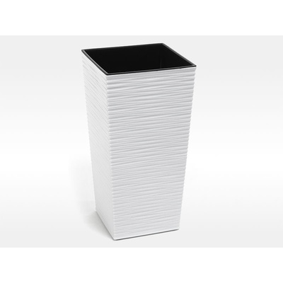 Lamela Květináč Finezja Dluto 300 x 300 mm bílý