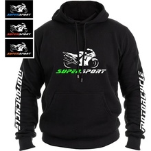 Moto mikina SUPERSPORT modrá