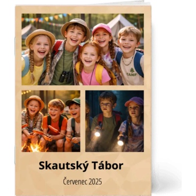 Fotokniha sešit A4 - šablona Béžová