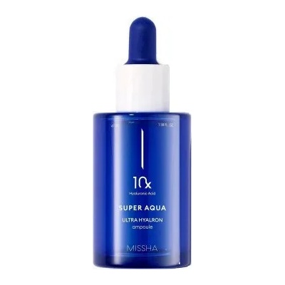 Missha Super Aqua Ultra Hyalronic - Хидратираща ампула за лице с 10 вида хиалуронова киселина 47 мл