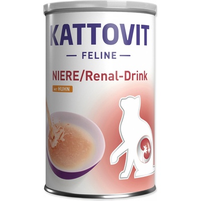 Kattovit Feline Niere / Renal chicken drink 135 ml