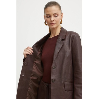 Forte Forte Кожено сако Forte Forte (13214.myjacket)