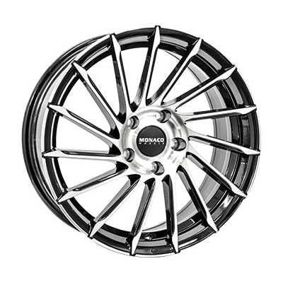 MONACO WHEELS TURBINE 8,5x19 5x112 ET35 gloss black polished
