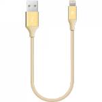 Ttec Кабел ttec AlumiCable Ligthning USB Charge / Data Mini Cable, 30cm - Златист