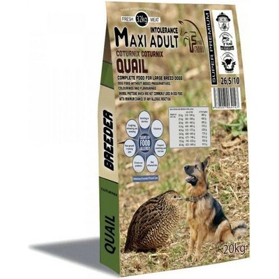 Fresh Farm Quail Light & Sterility Adult Medium & Maxi 20 kg