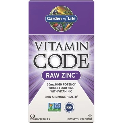 Garden of Life Garden of Life, Vitamin Code Raw Zinc, 60 vegan capsules