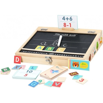 Vilac Malá školní tabulka s příslušenstvím