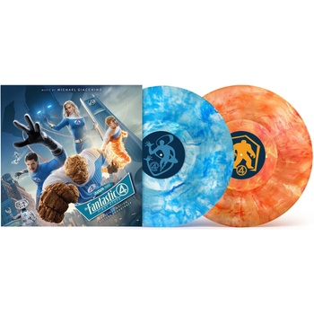 Michael Giacchino - Fantastic Four: First Steps (Original Soundtrack) (Blue and Orange Coloured) (2 LP) (050087578350)