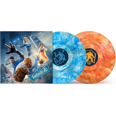 Michael Giacchino - Fantastic Four: First Steps (Original Soundtrack) (Blue and Orange Coloured) (2 LP) (050087578350)