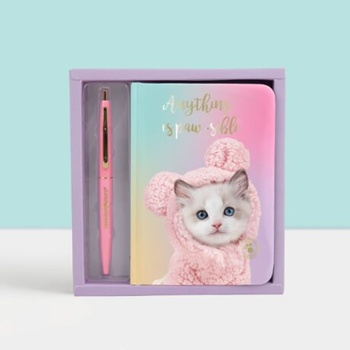 Image 1 of Studio Pets - A6 Тефтерче с химикал в кутия, Котето Мауси