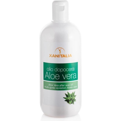 Xanitalia Olej po epilaci ALOE VERA šetrně čistí, hydratuje, pro citlivou pokožku 500 ml