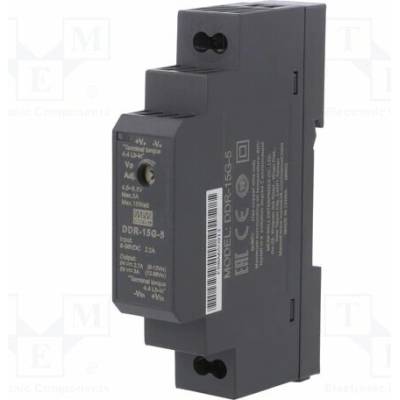 MEAN WELL DDR-15G-5 Měnič: DC/DC; 15W; Uvst: 9÷36VDC; Uvýst: 5VDC; Ivýst: 3A; DDR; OUT: 1