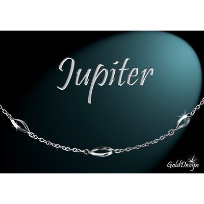 Gold Design Jupiter řetízek rhodium (GD239)
