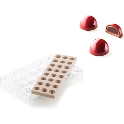 Silikomart Форма за шоколадови бонбони Kit Semisfera 01 (52.913.86.0065)