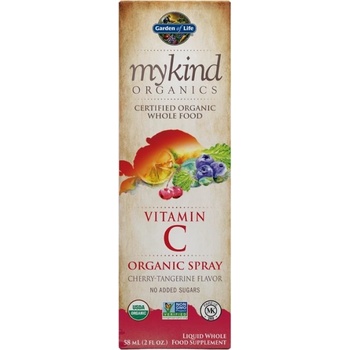 Garden of Life Mykind Organics | Vitamin C Organic Spray [58 мл] Череша с мандарина