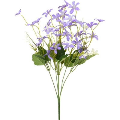 KYTICA DROBNÉ KVIETKY FIALOVÉ 40CM