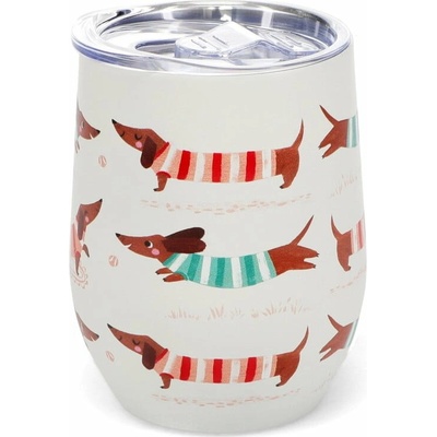 Rex London Cestovný hrnček 350 ml Sausage Dog