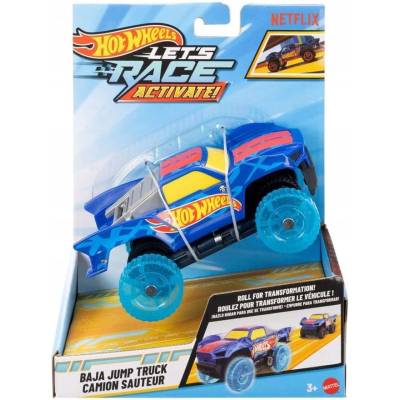 Mattel Hot Wheels NETFLIX LET'S RACE Activate BAJA JUMP