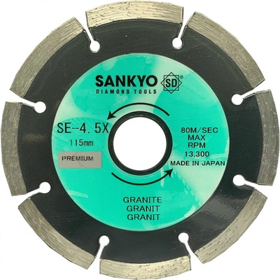 Sankyo diamantový kotúč 115 mm SE-4.5X