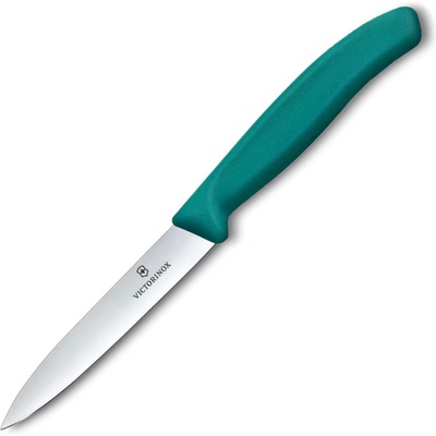 Victorinox Нож за рязане SWISS CLASSIC 10 cm, зелен, пластмаса, Victorinox (VN67704C1)