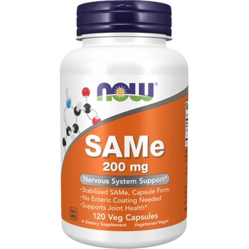 Image 1 of NOW SAMe 200 mg [120 капсули]