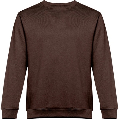 DELTA. Unisex mikina Tmavohnedá
