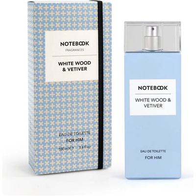 Notebook Fragrances White Wood & Vetiver toaletná voda pánska 100 ml