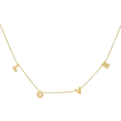Ornamenti Pozlacený love letters gold OOR300038