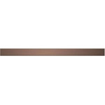 I-Drain DZIGNSTONE - Дизайнерска решетка за вани Solid Linear с дължина 89 см, мед DP. GS. K. 0885 (DP.GS.K.0885)