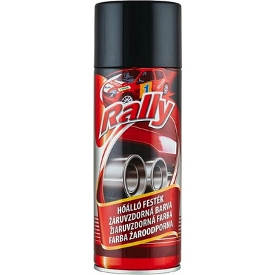 Rally Žiaruvzdorná farba 400 ml čierna