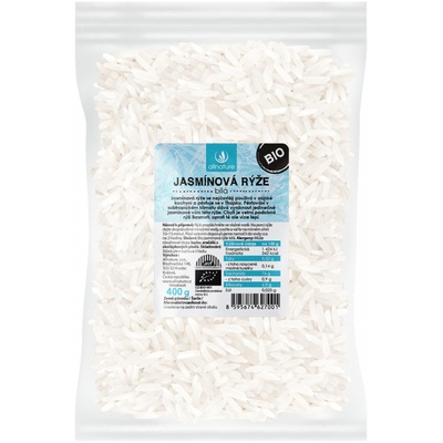 Allnature bio Jasmínová biela ryža 400 g
