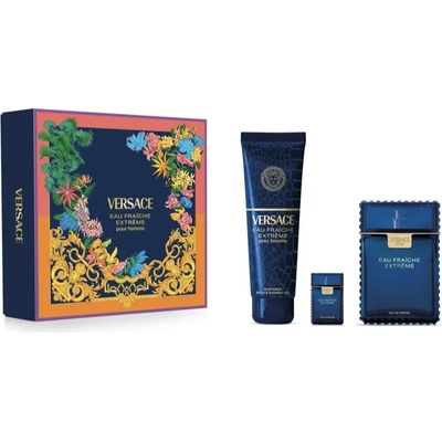 Versace Man Eau Fraiche Extreme комплект 3 части 100 мл - EDP