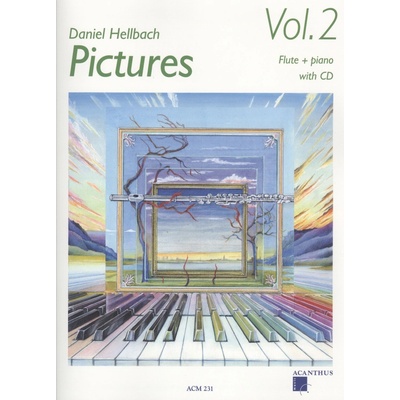 PICTURES 2 by Daniel Hellbach + CD příčná flétna a klavír