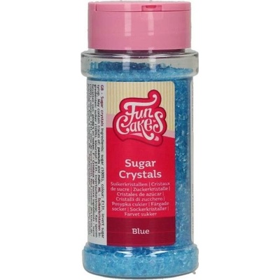 FunCakes Cukrové krystalky modré 80g