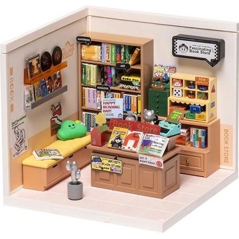 RoboTime miniatura domečku Fascinující knihkupectví