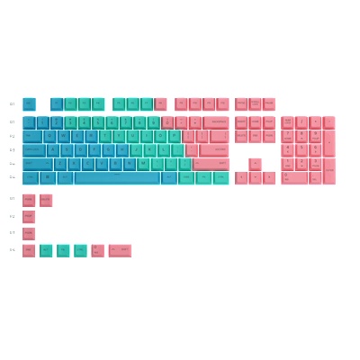 Glorious GPBT Pastel 114 Комплект капачки за механични клавиатури (GLO-KC-GPBT-P)