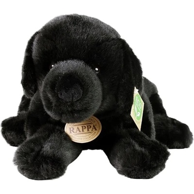 Rappa Плюшена играчка Rappa Еко приятели - Куче Лабрадор, лежащ, черен , 40 cm (221130)
