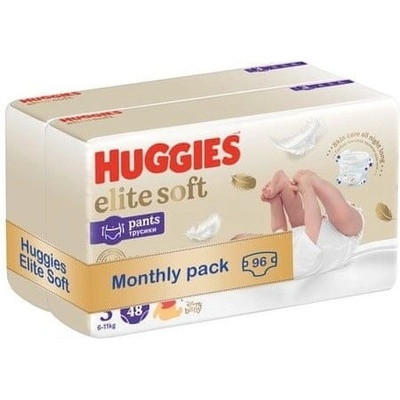 HUGGIES Elite Soft Pants 3 96 ks